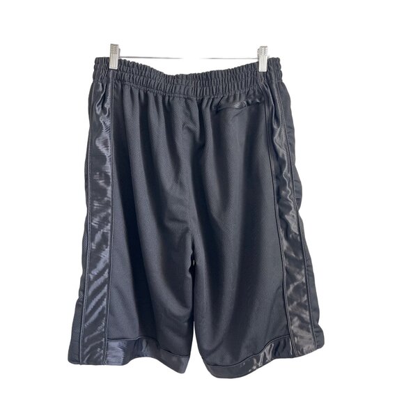 Pro Club Black Heavyweight Mesh Basketball Shorts - Picture 3 of 3